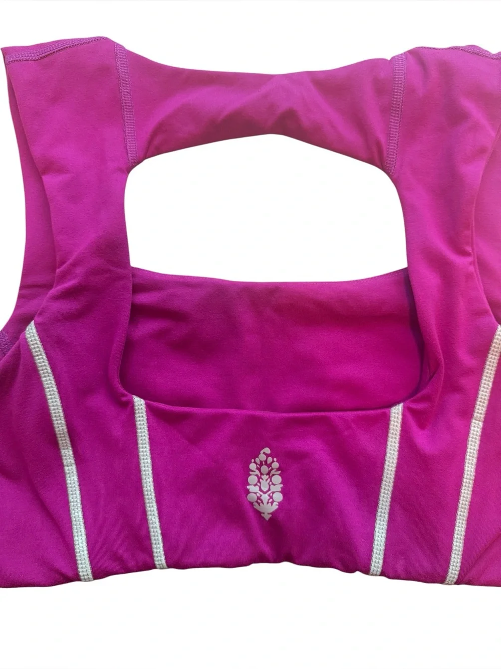 Free People Movement You’re A Peach Sports Bra in Berry Blitz
